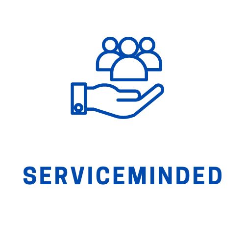 Logo Serviceminded wit